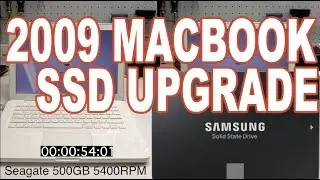 (Late) 2009 Macbook SSD Upgrade comparison