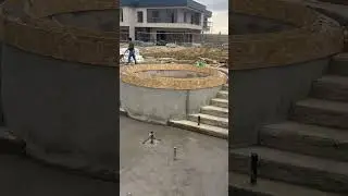 Havuz 1. Kat izolasyonu bitti