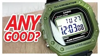 #CASIO W-218H (W-218H 3AVEF) Digital WATCH Review - Is it any good?