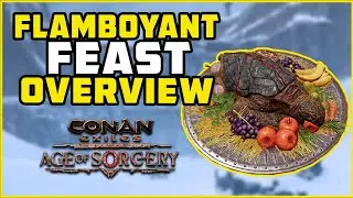 What's in the Flamboyant Feast Set | Conan Exiles 2022