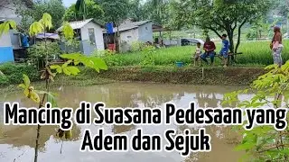 Liburan Mancing Di Pedesaan Kabupaten Bandung Di Iringi Instrument Kacapi Suling Sunda