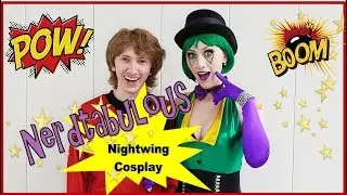 #NERDTABULOUS - Nightwing Cosplay at Long Beach Comic Con