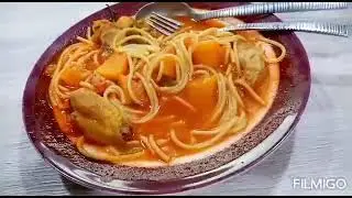 Jinsi Ya Kupika Spaghetti Za Kuku n Tango Tamuu Ajabu