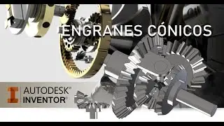 DISEÑO DE ENGRANAJES CÓNICOS EN INVENTOR