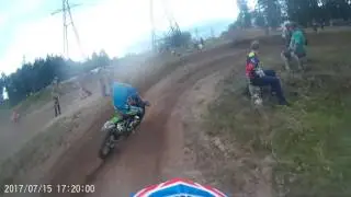 Мотокросс Думиничи 15 07 2017 опен 2  2-й заезд