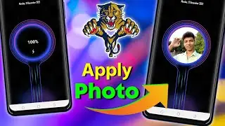 Charging Animations Background Photo Apply | How to Set Photo in Charging Screen | Charging Photo