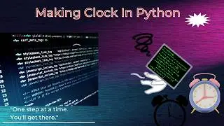 ⏰ Digital Clock in Python | Easy Python Project for Beginners 🐍