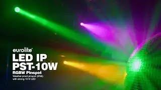 EUROLITE LED IP PST-10W RGBW Pinspot
