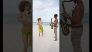 The sax man pulled up with a freestyle to my song !! #work