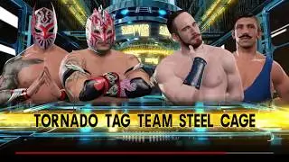 The Lucha dragons V.S. The Vaudevillains /WWE2K17/(#2)