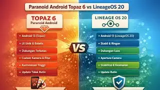 TES ZZZ di POCO F1 🔥 Topaz 6 vs LineageOS 20 — Mana Lebih Stabil?