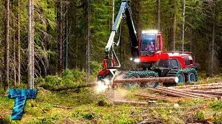Amazing logging machines