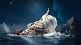 Photoshop Fantasy Manipulation Tutorial  Ice Cream