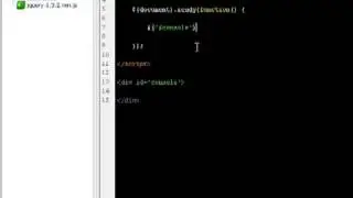 AJAX with jQuery: The Beginning