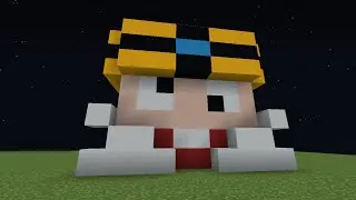 как построить голову бравлера Динамайка?//MINECRAFT