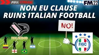 Non EU Woes! Why The Non EU Player Rule SUCKS in Serie A!