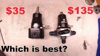 Amazon PQY Fuel Pressure Regulator VS Aeromotive 13129 comparison you make the call.
