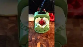 Are the strawberry dumplings a success?🍓🍫🥟 #shorts #dumplingmachine  #asmr #ILLIT #아일릿 #Magnetic