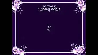 WhatsApp Wedding invitation video | Engagement Invitation Video | Free & Blank video 0455
