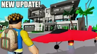 I Bought The NEW PREMIUM HOUSE And MILITARY BASE In The NEW BROOKHAVEN RP UPDATE!