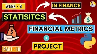 Statistics and Financial Metrics for Stock Market Data Analysis using Python | Data Science