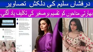 Dur e Fishan Saleem Latest Beautiful Photoshoot I Indian Reaction I Ishq Murshid I Bilal Abbas