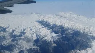 Взлет и посадка Москва-Израиль (Эйлат) аэропорт Овда (Ural Airlines А321) Февраль 2018