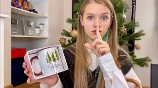 Christmas box unpacking / Распаковка сюрприз бокса под Рождественскую музыку / Наша Маша влог 2021