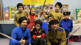 Выступление на фестивале вместе с детской студией фланкировки «Хранители Добра»