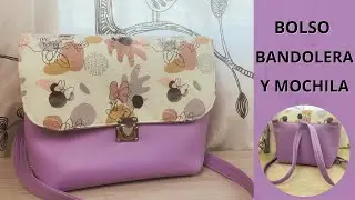 Bolso convertible en mochila