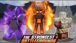 Playing STRONGEST BATTLEGROUNDS For The First Time..