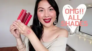 MAYBELLINE SUPERSTAY INK CRAYION SWATCHES & 9hrs WEAR TEST