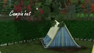 The Sims 3 Speed Build: Camping Out