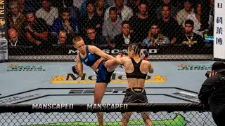 How Zhang Weili Got Caught by Rose Namajunas (FIRST ROUND KO)