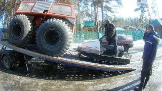 ПЕРВЫЙ СНЕГОХОД электробуран в России