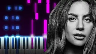 Look what I found - Lady Gaga - EASY Piano Tutorial (Chords)