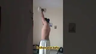 #gym #fitness #workout Latihan otot bahu