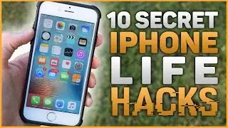 10 USEFUL HIDDEN iPhone TIPS/TRICKS - LIFE HACKS