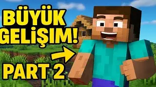 BÜYÜK GELİŞİM! PART 2 | İzleyicilerimle Minecraft Maceramız Devam Ediyor! 🧱🔥