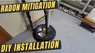 Radon Mitigation Sump Pit System DIY | Canada