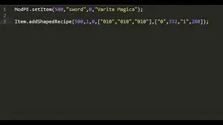 Como Hacer Tu Propio MOD Para MCPE #4 | Agregando Crafteos A Nuestro Item