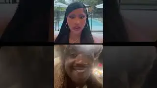 Nickiminaj on live with Rayjay