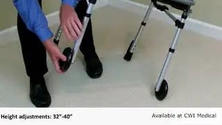 All About Drive Medical Clever Lite LS, Adult Walker