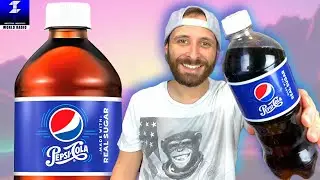 History of Pepsi Real Sugar and Review | Difference Between Throwback and Real Sugar Pepsi