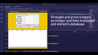 Python Simple Project with Database,Tkinter and ReportLab for generating PDF DEMO