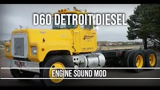 Detroit Diesel D60 I6 14.0L Jake Brake Exhaust Engine Sound Mod | GTA 5 - FiveM