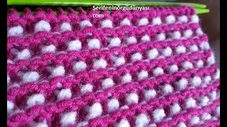 Sadece Düz Örgü İle Yapıldığına İnanmayacaksınız