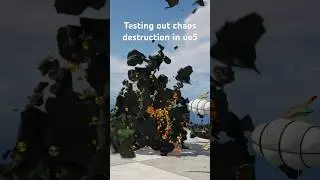 Chaos destruction in unreal engine 5 