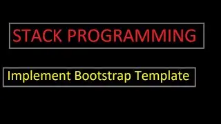 $.7 Use Bootstrap template in Asp.net MVC || Created About Page