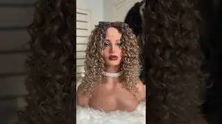 Парик кудри завивка #парик #волосы #биозавивка
